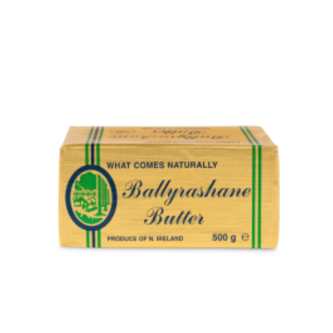 PREMIUM GRADE SALTED BUTTER 500G-BALLYRASHANE